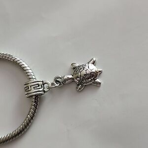 TURTLE  Charm for European Style Bracelets Fits Pandora Systems